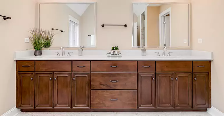 Bathroom Cabinet Renovation in Durham