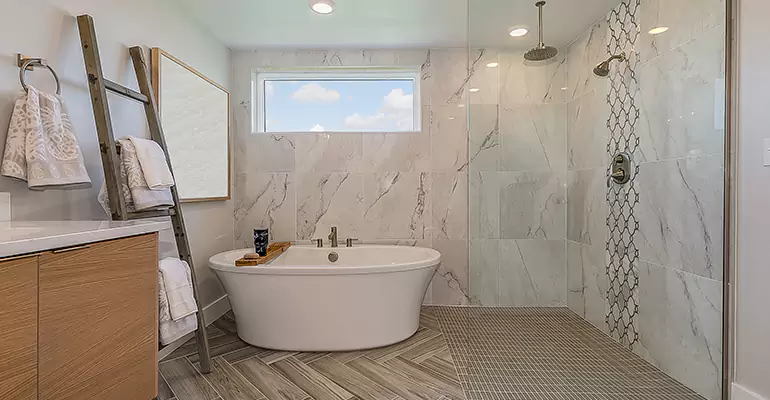 Luxury Master Bath Designs in Durham